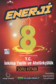 8. Sınıf Enerji T.C İnkılap Tarihi ve Atatürkçülük Tamamı Yeni Nesil Soru Kitabı kapak görseli